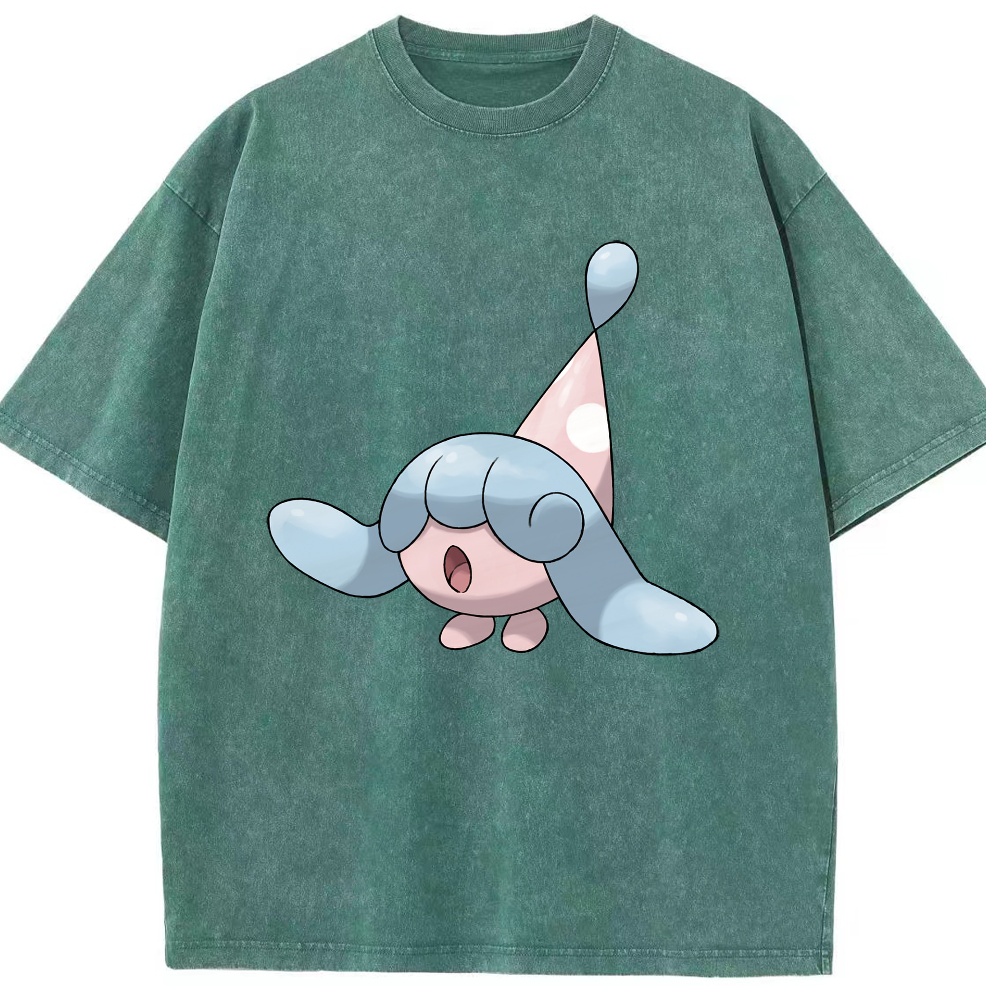 （画像用） ポケットモンスター Pokémon 綿100% ヴィンテージ風 半袖Tシャツ（フロントプリント）
